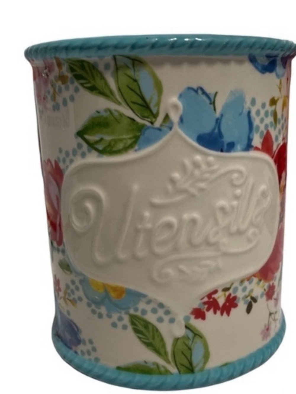 Pioneer Woman Utensils Holder 6x6